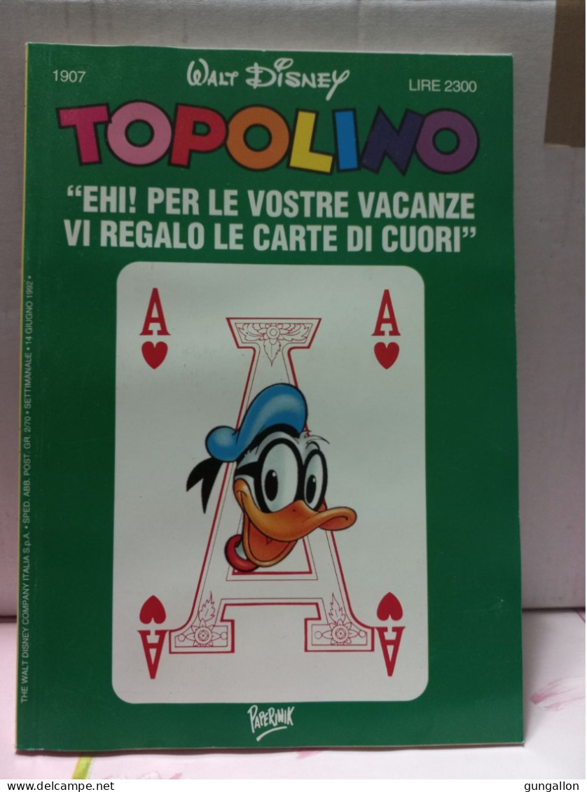 Topolino (Mondadori 1992) N. 1907 - Disney