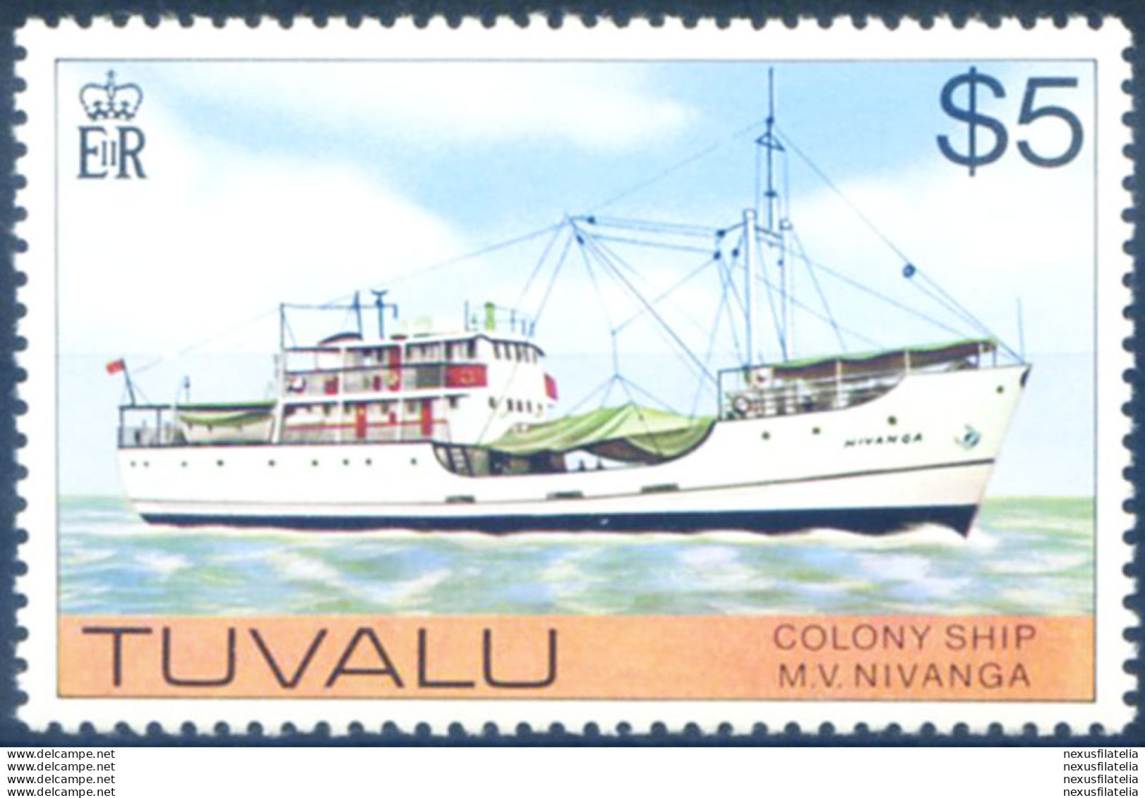 Definitiva. Valore Complementare 1977. - Tuvalu