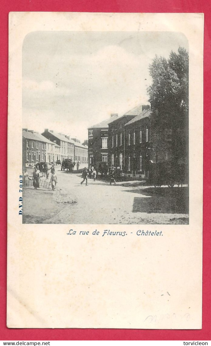 C.P. Châtelet =  La  Rue  De  FLEURUS - Châtelet