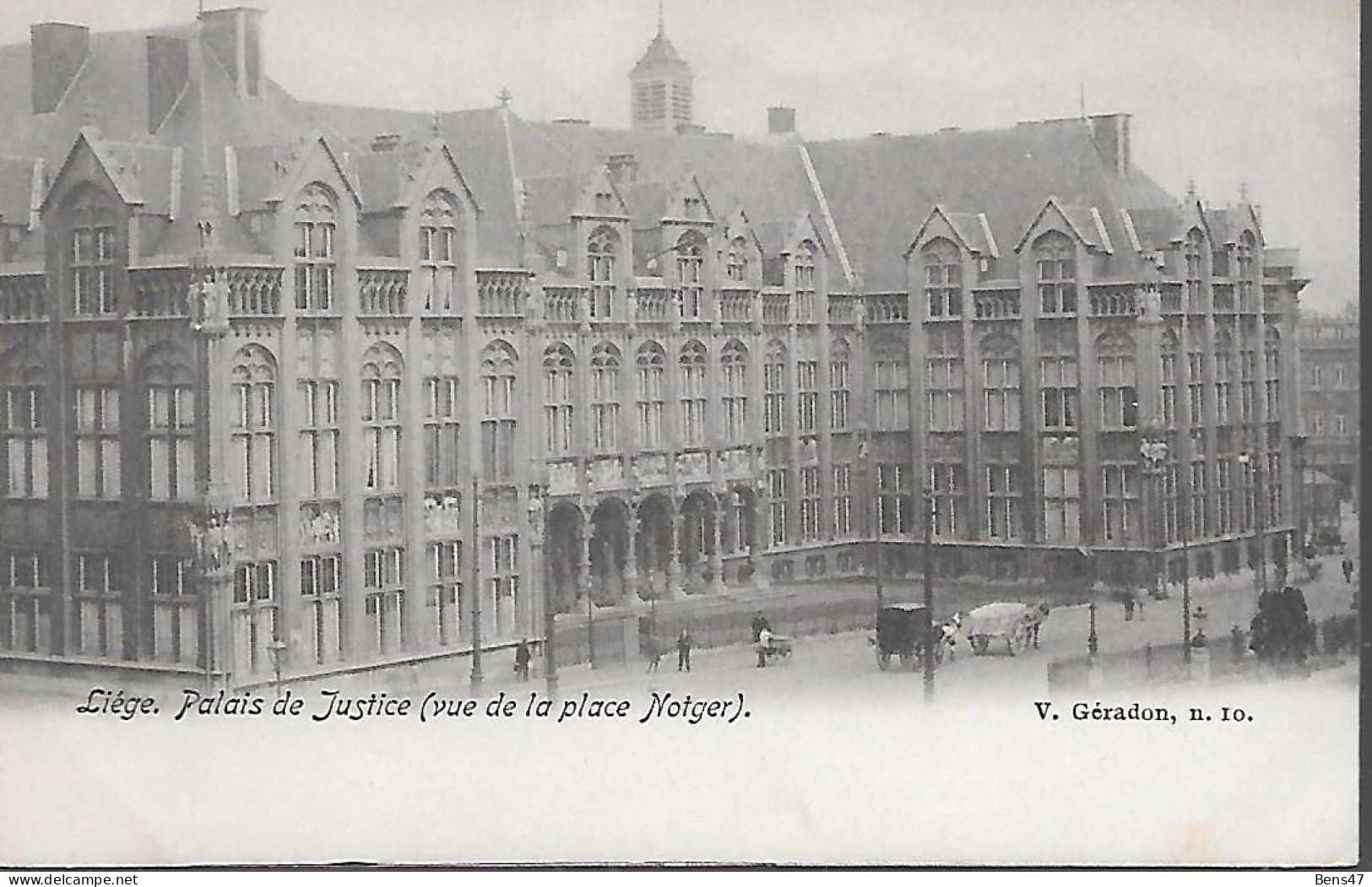 Liège Palais De Justice (vue De La Place Notger) - Liege