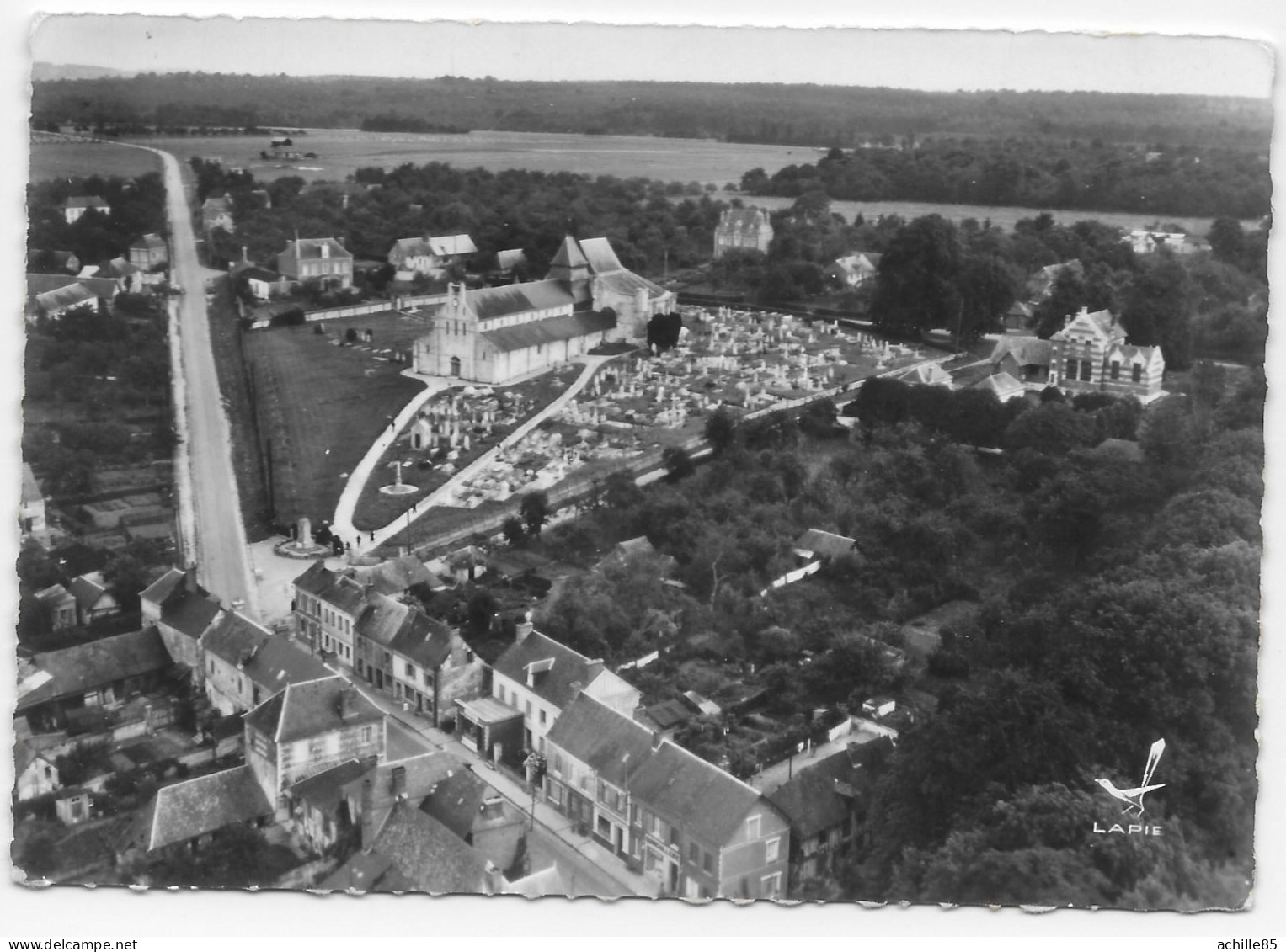 Jumieges , Aérienne , église - Jumieges