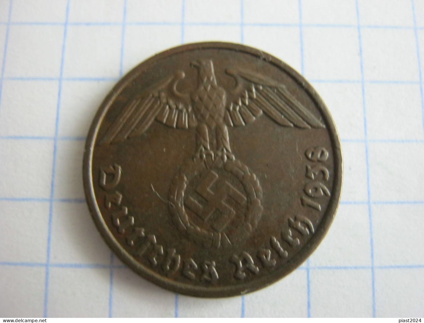 Germany 2 Reichspfennig 1938 D - 2 Reichspfennig