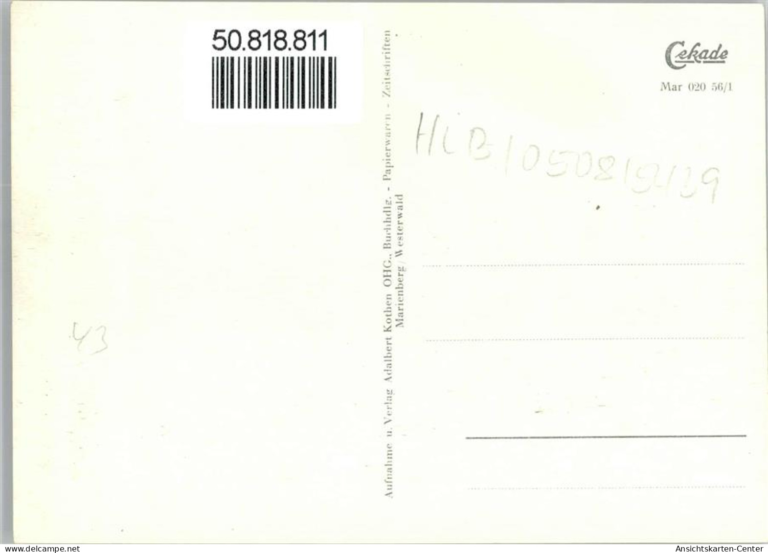 50818811 - Bad Marienberg (Westerwald) - Bad Marienberg