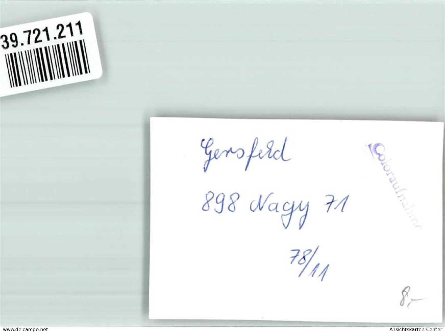 39721211 - Gersfeld Rhoen - Other & Unclassified