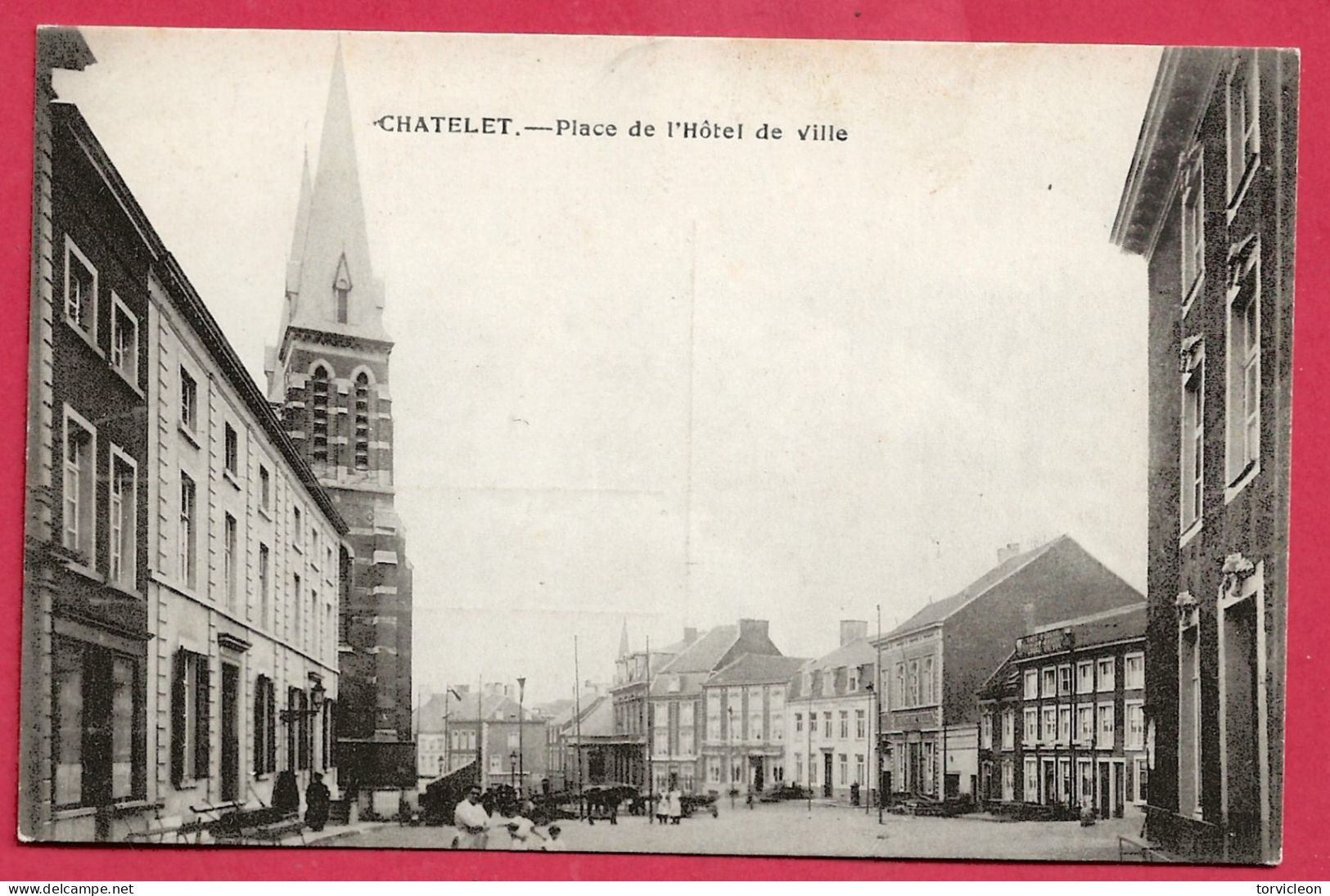 C.P. Châtelet = Place  De L'  Hôtel  De  Ville - Châtelet