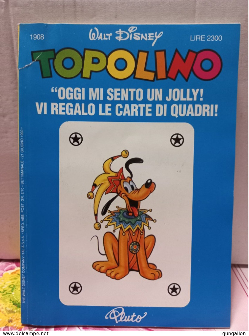Topolino (Mondadori 1992) N. 1908 - Disney