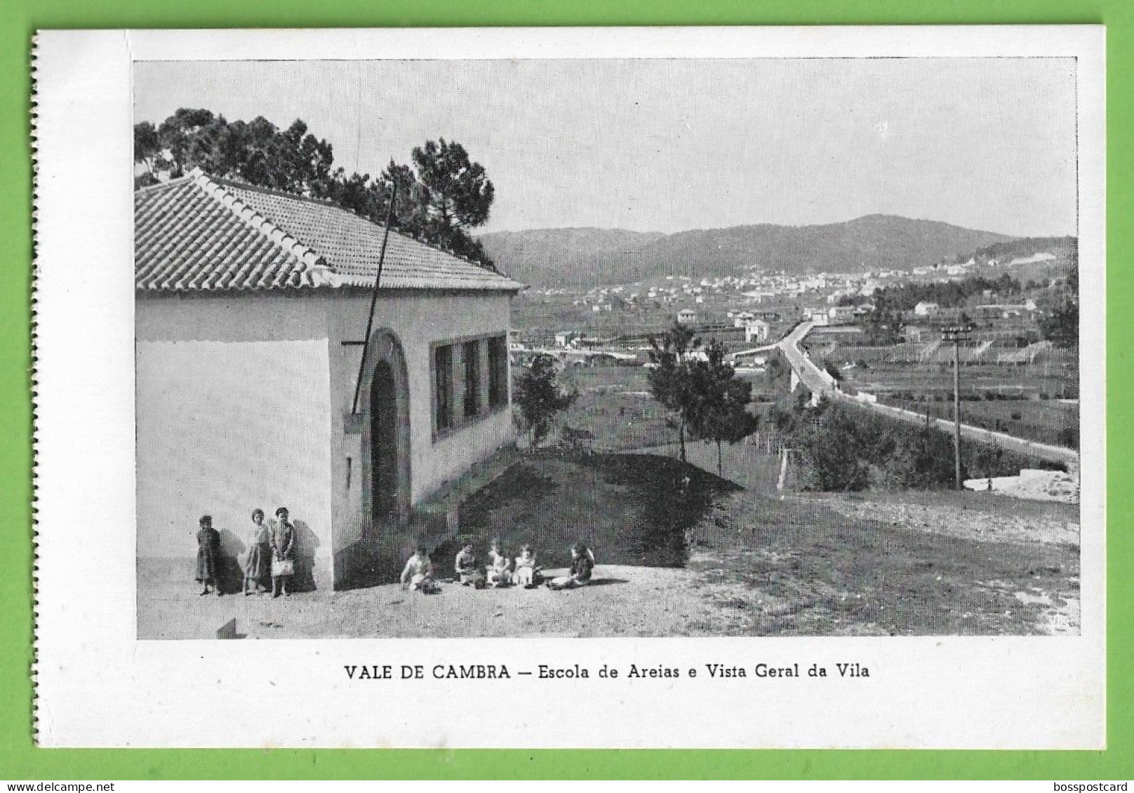 Vale De Cambra - Escola De Areias E Vista Geral Da Vila. Aveiro. Portugal. - Aveiro