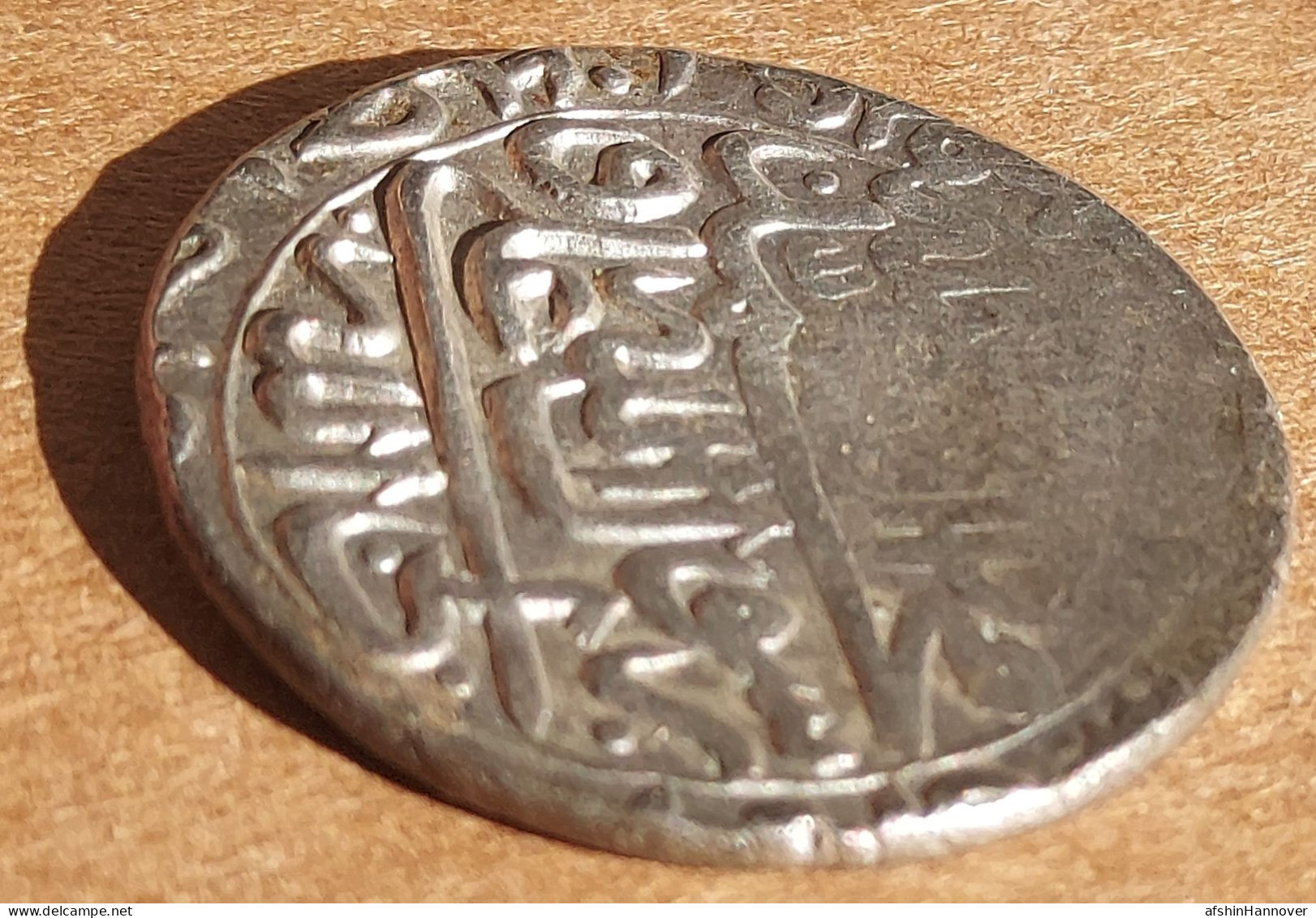 سکه پنج شاهی ، شاه عباس دوم صفوی SAFAVID: Shah ABBAS II, Silver 5 Shahi Tabriz - Iran