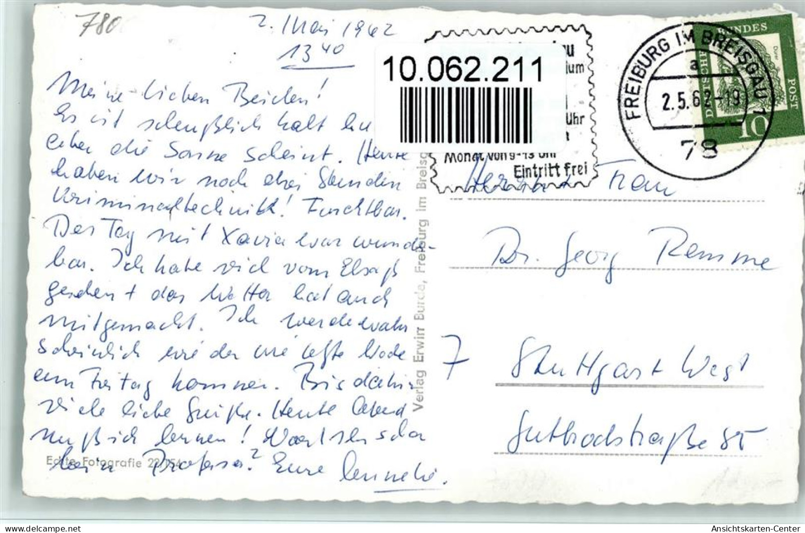 10062211 - Freiburg Im Breisgau - Freiburg I. Br.