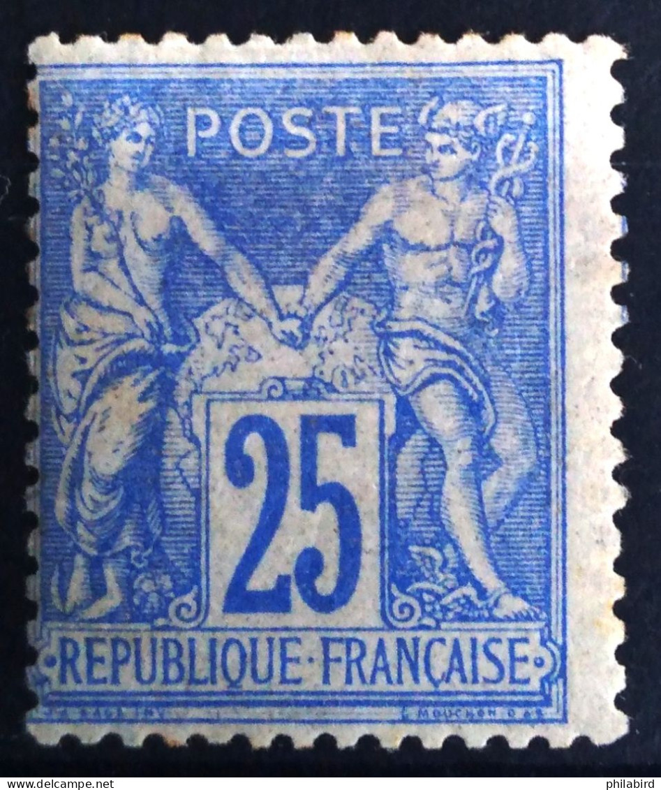 FRANCE                           N° 78                   NEUF*              Cote :   650 € - 1876-1898 Sage (Type II)