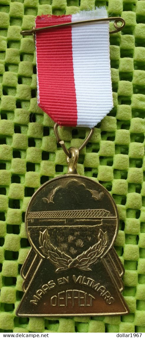 Medaile   :  Maas En Viltmars Oeffelt - Noord-Brabant  -  Original Foto  !!  Medallion  Dutch . - Sonstige & Ohne Zuordnung