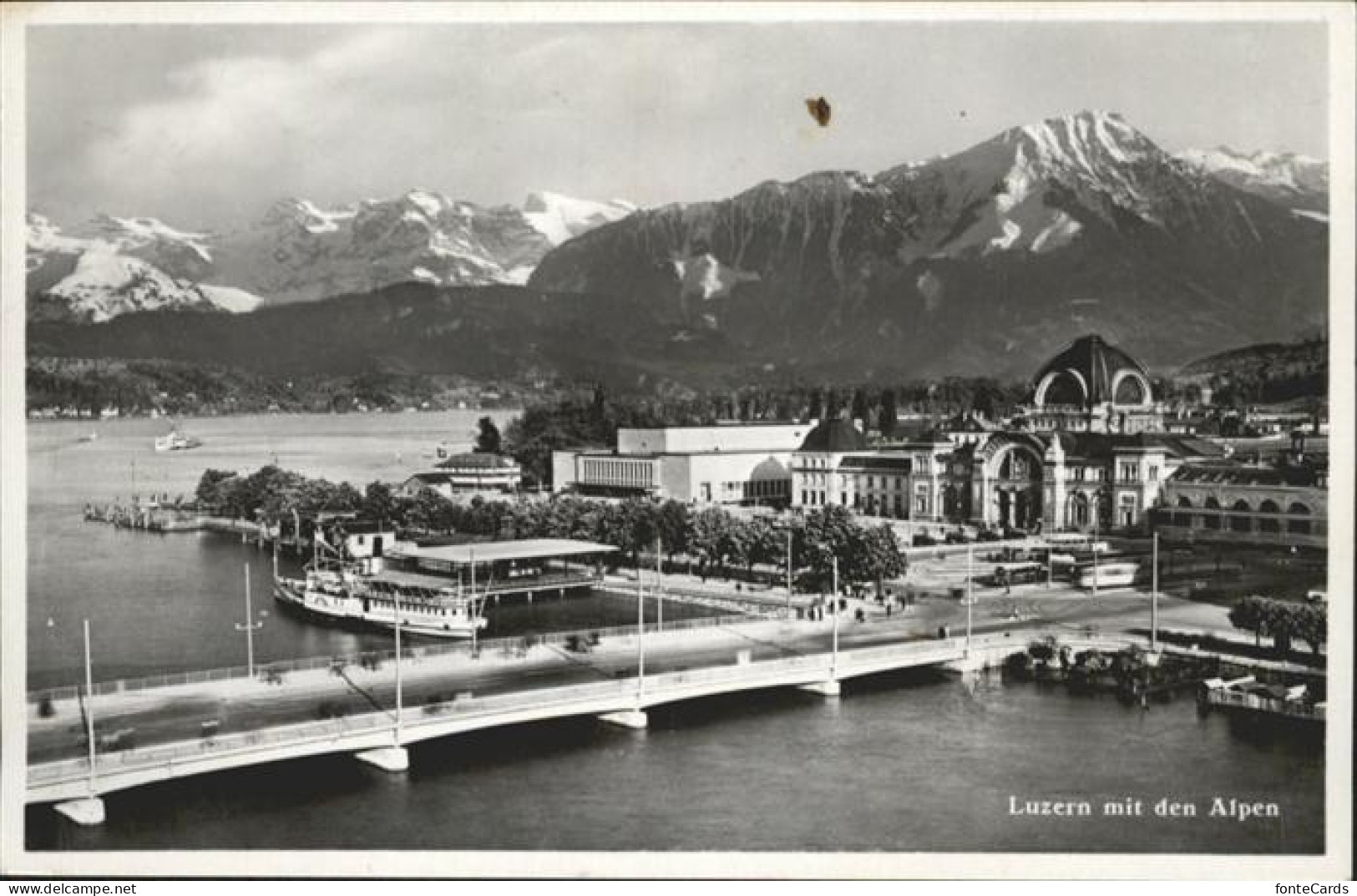 11017879 Luzern LU Bruecke Schiff  Luzern - Autres & Non Classés