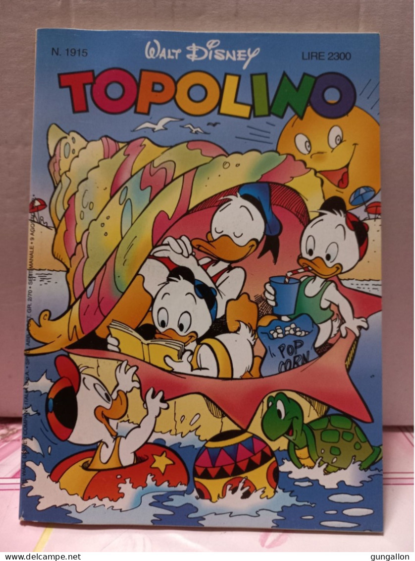 Topolino (Mondadori 1992) N. 1915 - Disney