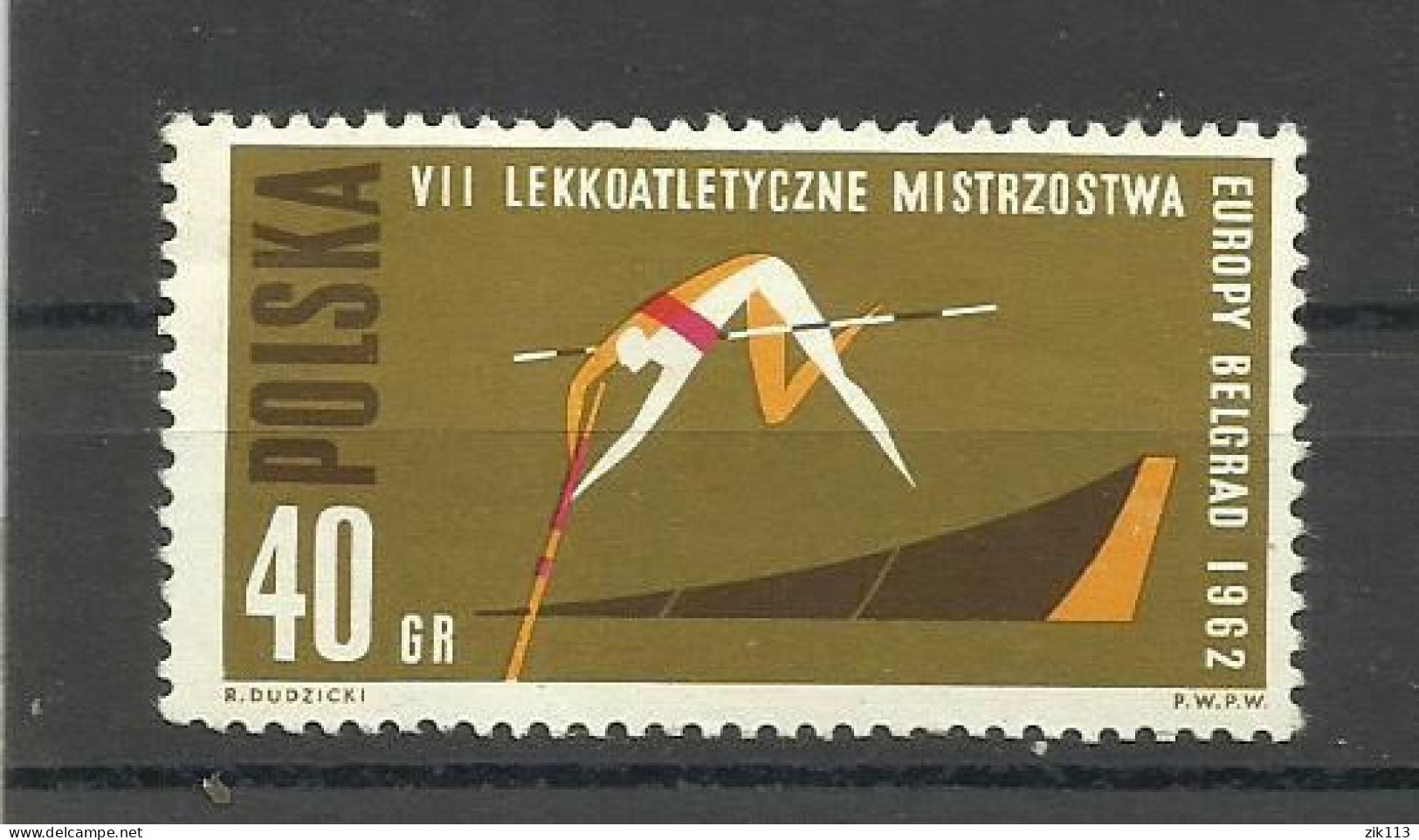 POLAND  1962 - SPORT  MNH - Neufs