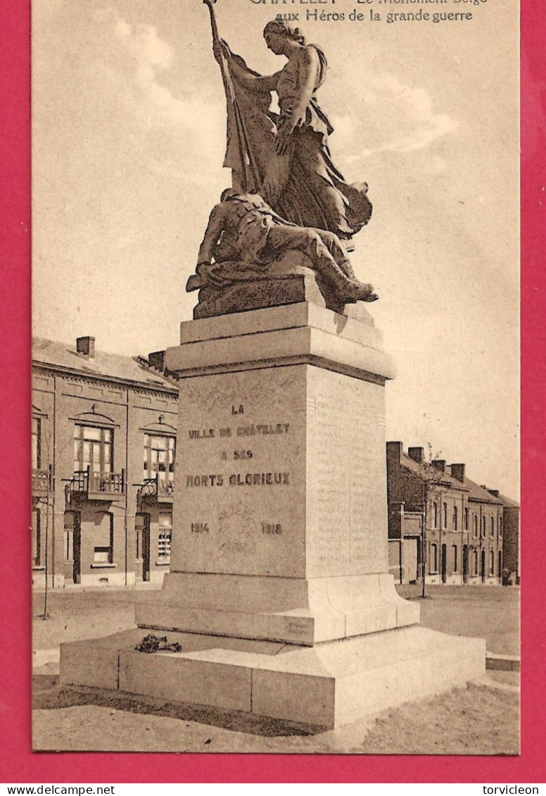 C.P. Châtelet =  Monument  1914-1918 - Chatelet