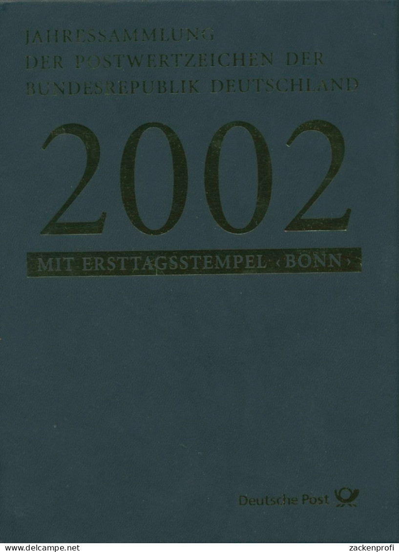 Bund Jahressammlung 2002 Mit Allen Marken Gestempelt Wie Verausgabt (XL9611) - Unused Stamps