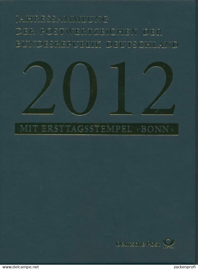 Bund Jahressammlung 2012 Mit Allen Marken Gestempelt Wie Verausgabt (XL6259) - Neufs