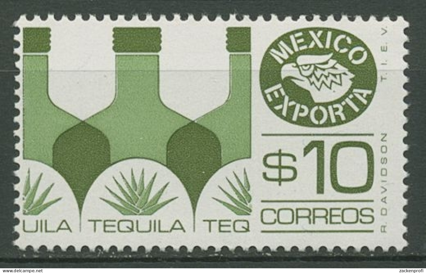 Mexiko 1975 Freimarken Export Tequila 1497 Postfrisch - Mexique