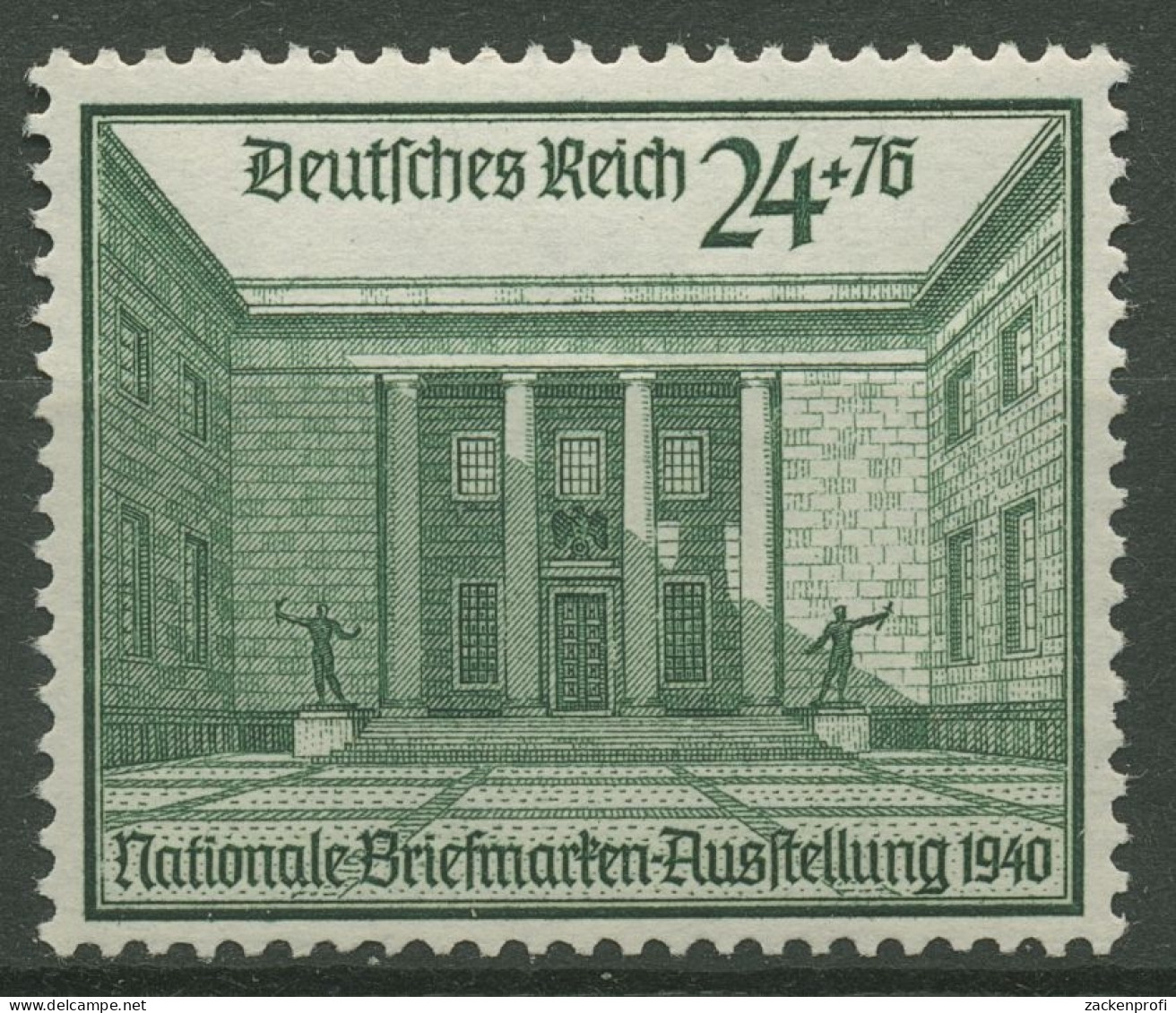 Deutsches Reich 1940 Briefmarken-Ausstellung 743 Postfrisch Geprüft - Unused Stamps