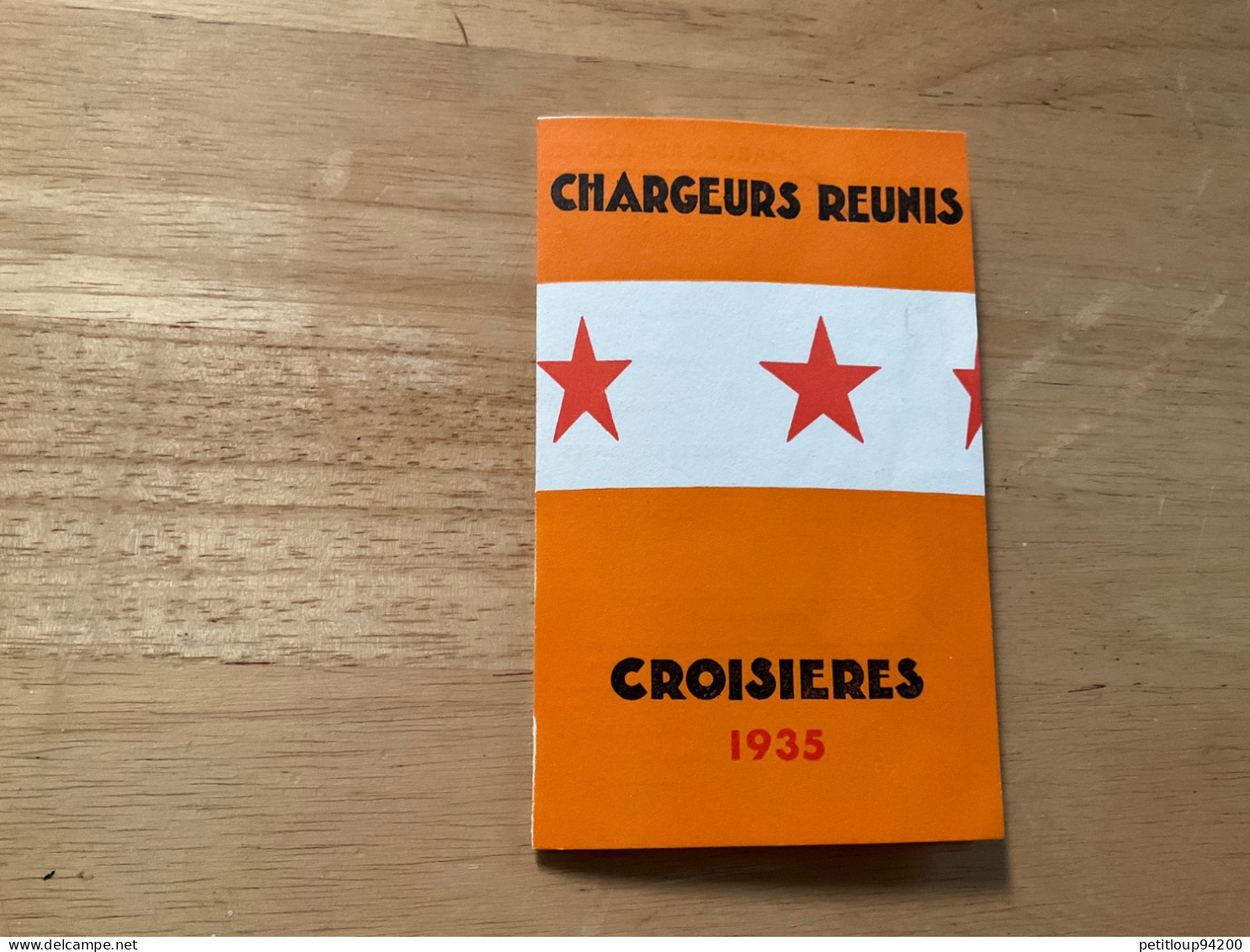 CHARGEURS RÉUNIS  Croisieres 1935 *OCEAN-MEDITERRANEE * MERS ARTIQUES * MANCHE-OCEAN  *BRESIL - Programs