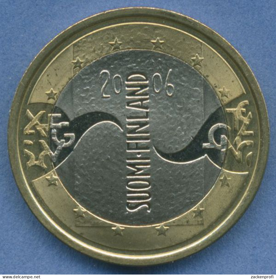 Finnland 5 Euro 2006 EU-Ratspräsidentschaft, Vz/st (m5762) - Finlande