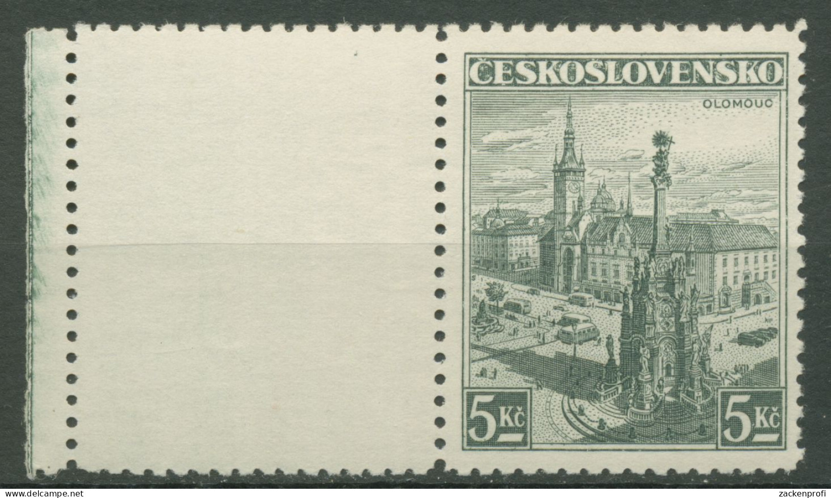 Tschechoslowakei 1936 Landschaften Olmütz 358 Lf Postfrisch - Ungebraucht