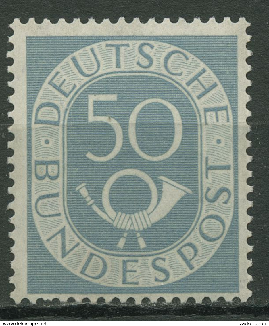 Bund 1951 Freimarke Posthorn 134 Postfrisch Geprüft - Neufs