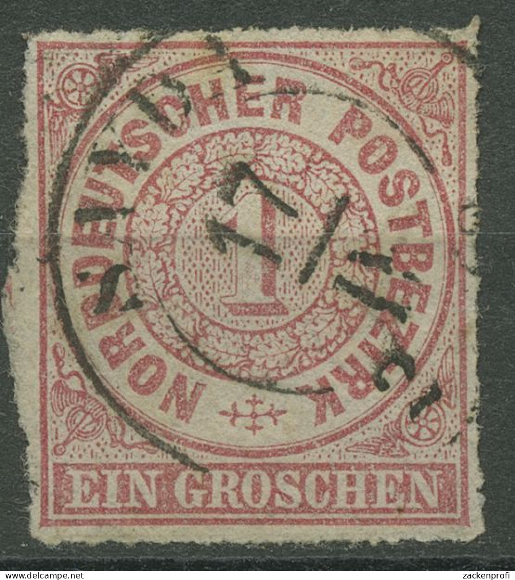 Norddeutscher Postbezirk NDP 1868 1 Groschen 4 Mit SA K2-Stpl. SAYDA - Used