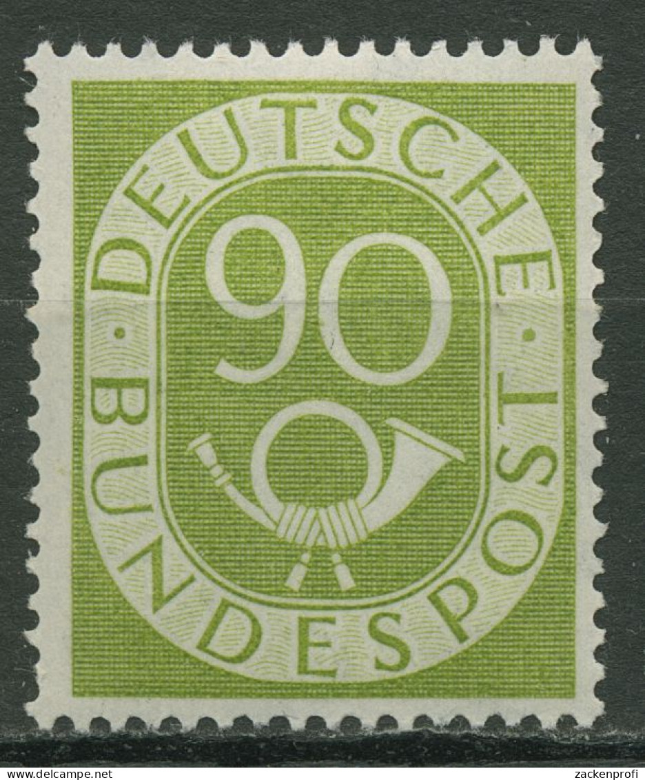 Bund 1951 Freimarke Posthorn 138 Postfrisch, Kleiner Zahnfehler - Ungebraucht