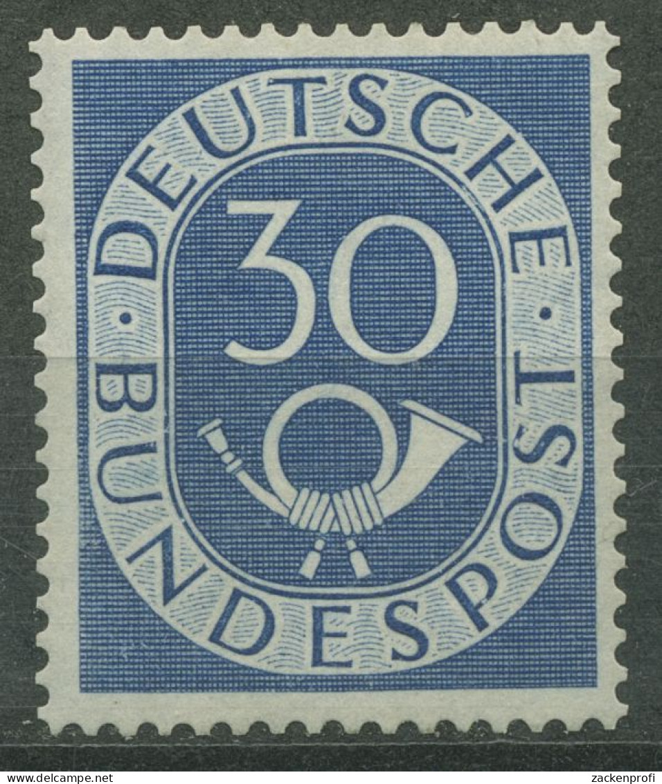 Bund 1951 Freimarke Posthorn 132 Mit Neugummierung (R81049) - Unused Stamps