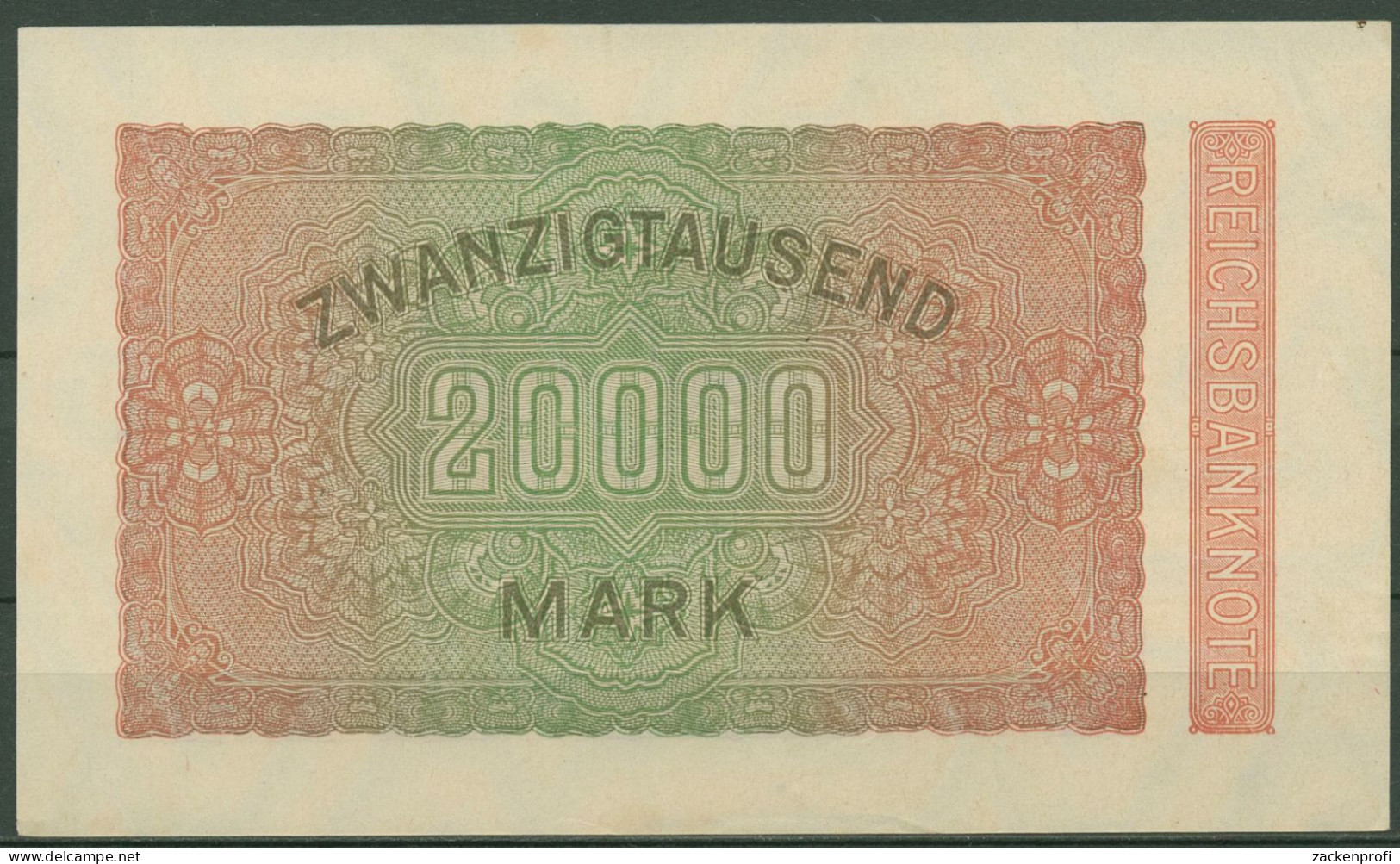 Dt. Reich 20000 Mark 1923, DEU-95i FZ BW, Leicht Gebraucht (K1378) - 20000 Mark