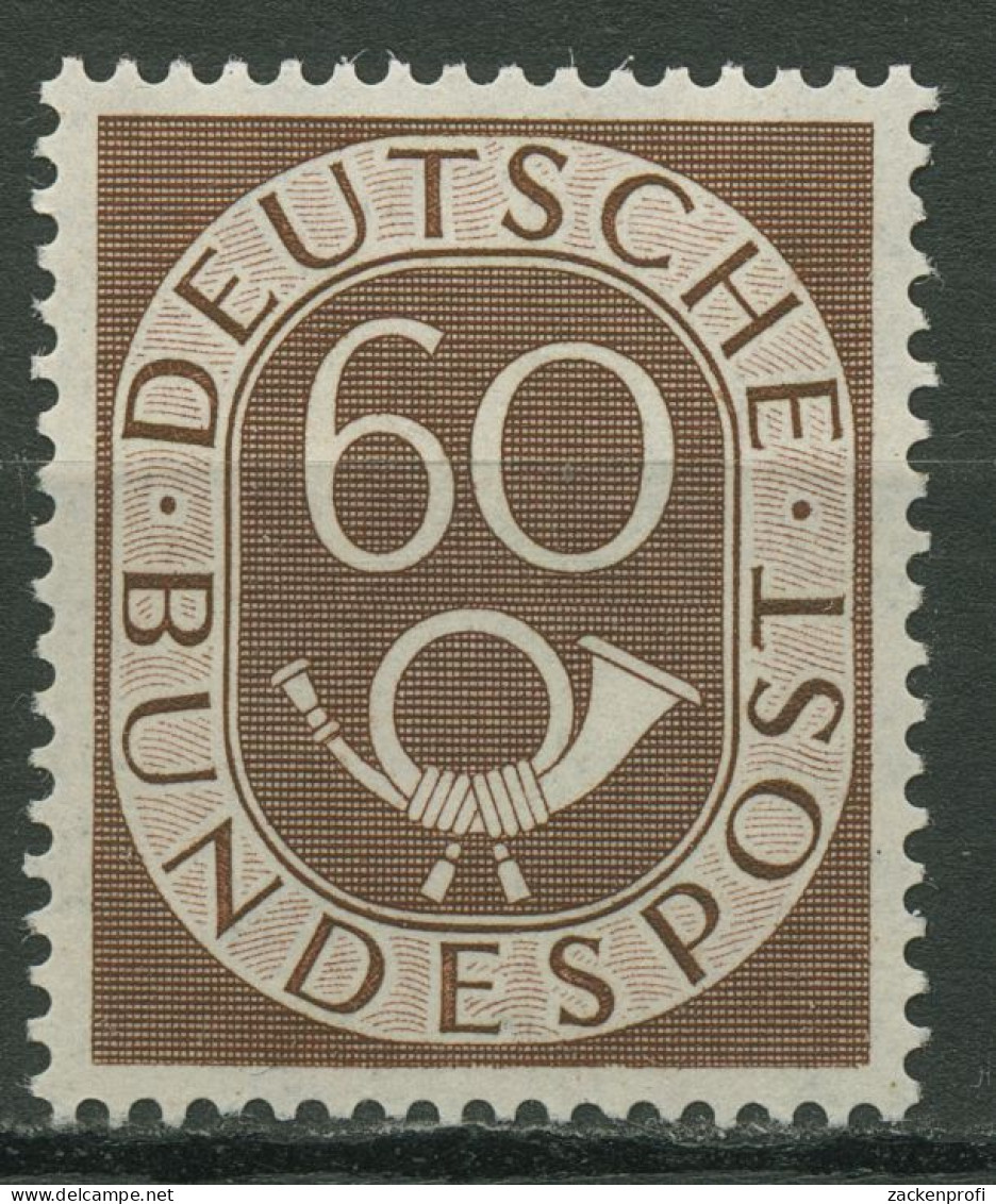 Bund 1951 Freimarke Posthorn 135 Postfrisch - Neufs