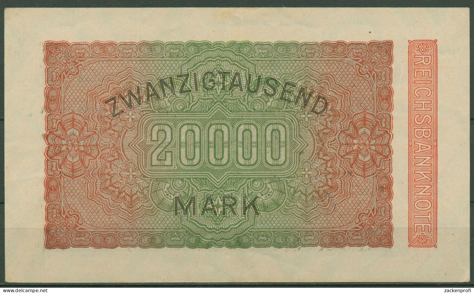 Dt. Reich 20000 Mark 1923, DEU-95i FZ FN, Leicht Gebraucht (K1377) - 20000 Mark
