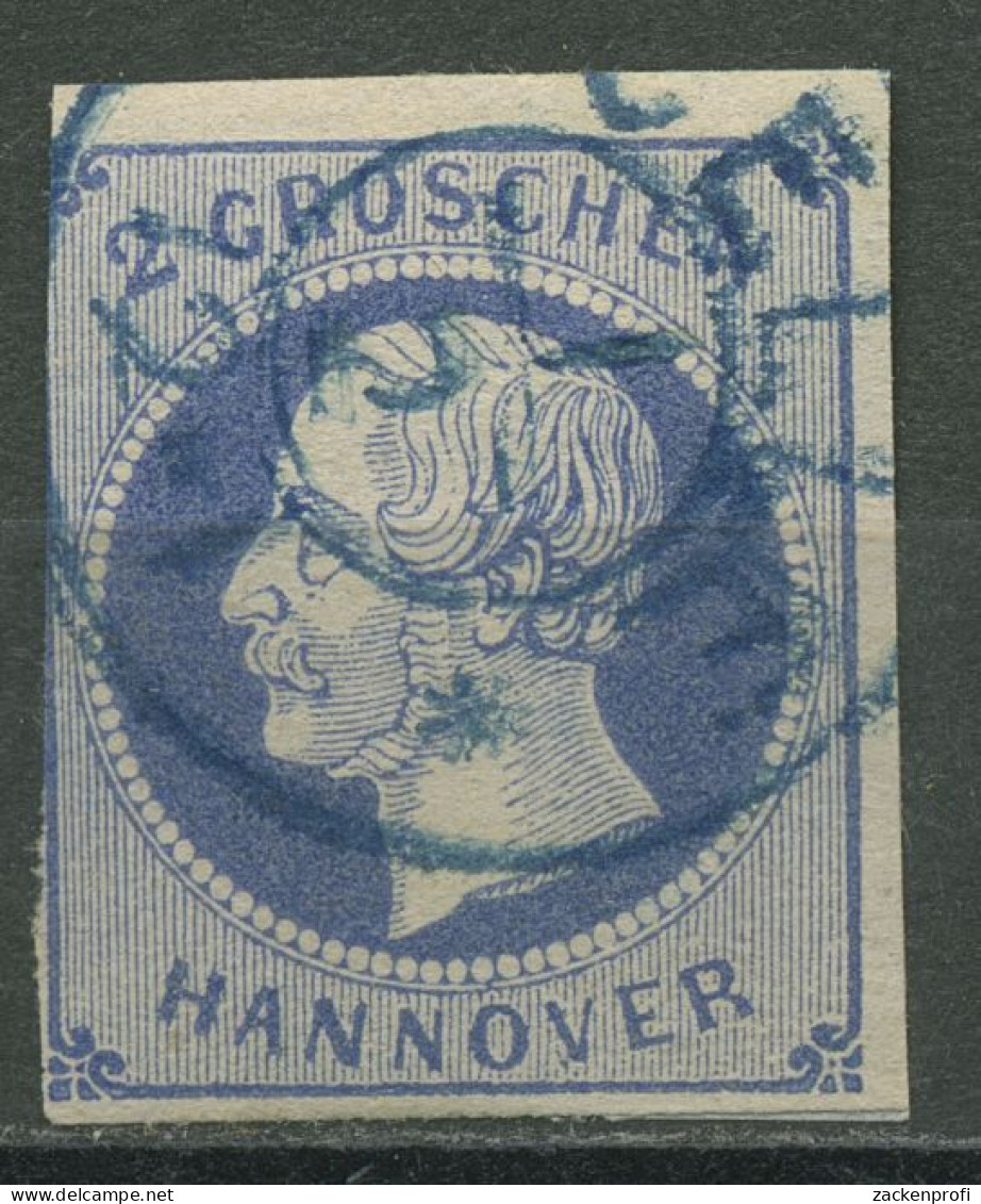 Hannover 1859 König Georg V. 15 A Gestempelt, Berührt - Hanover
