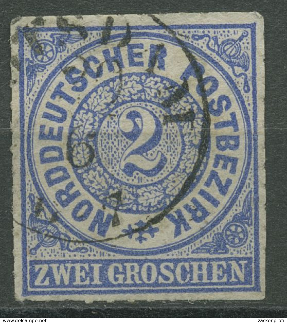 Norddeutscher Postbezirk NDP 1868 2 Groschen 5 Mit PR-K1-Stempel POTSDAM - Used