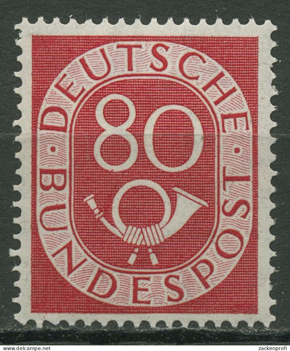 Bund 1951 Freimarke Posthorn 137 Postfrisch, Kleiner Zahnfehler - Nuovi
