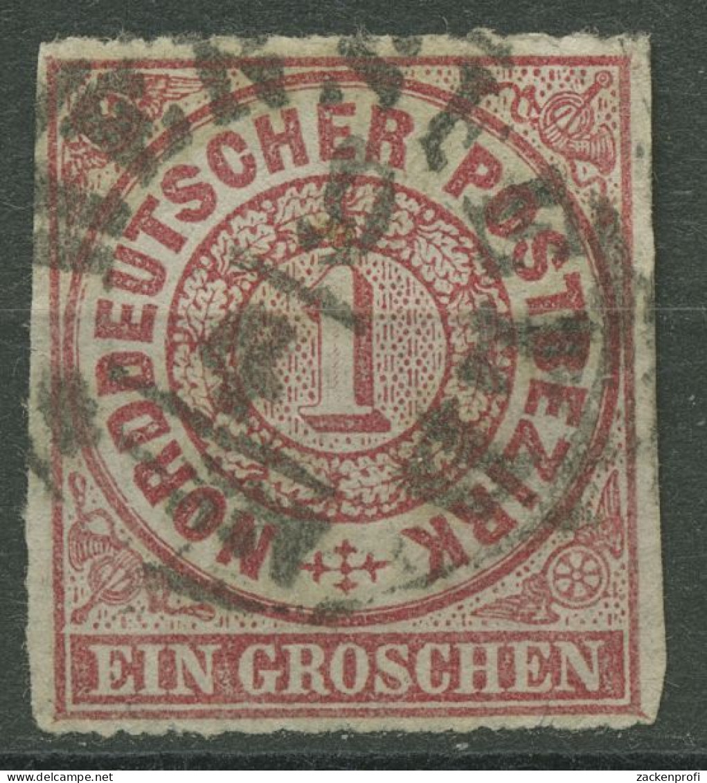 Norddeutscher Postbezirk NDP 1868 1 Gr. 4 Mit T&T-K2-Stpl. HERSFELD - Used