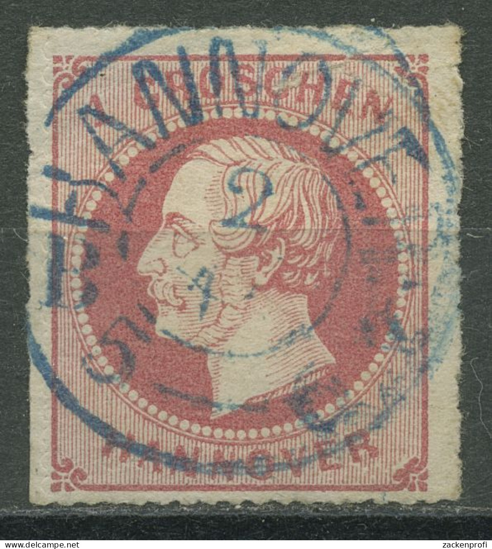 Hannover 1864 König Georg V. 1 Gr, 23 Y Mit K2-Stpl. HANNOVER - Hannover