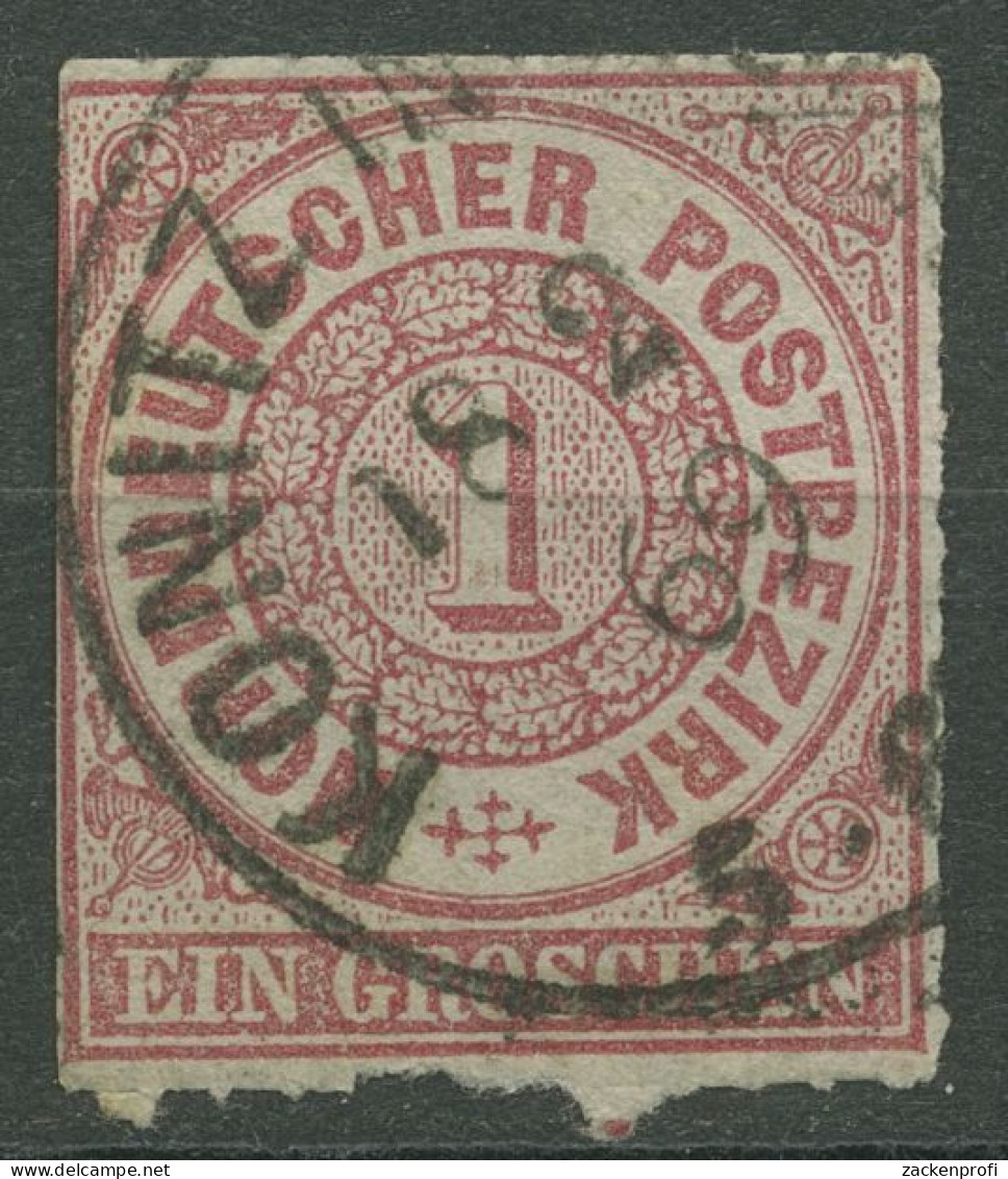 Norddeutscher Postbezirk NDP 1868 1 Gr. 4 Mit K1-Stpl. KONITZ (Westpreussen) - Used