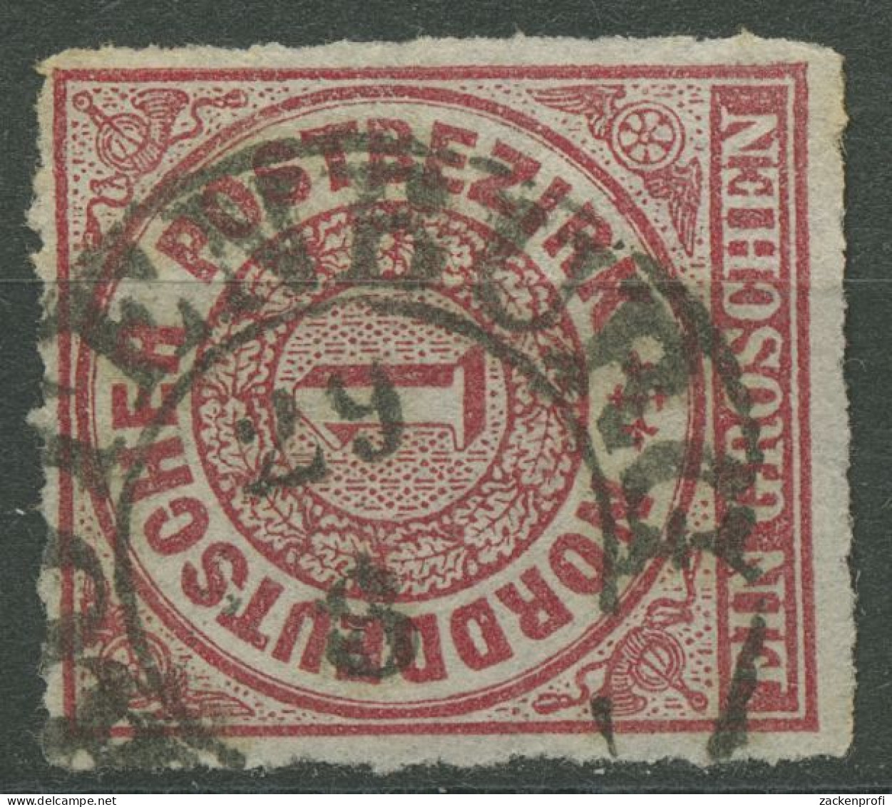 Norddeutscher Postbezirk NDP 1868 1 Gr. 4 Mit T&T-K2-Stpl. ROTENBURG - Oblitérés