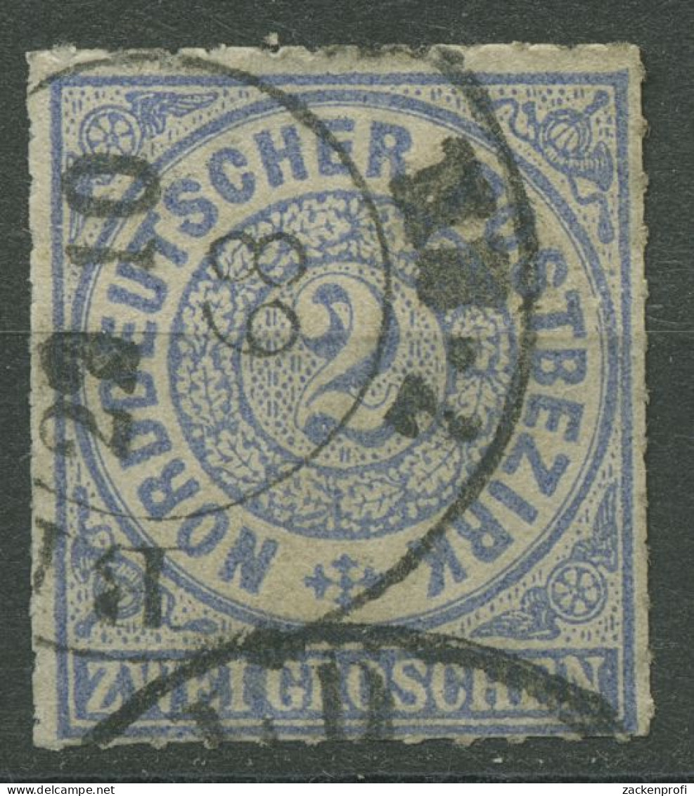 Norddeutscher Postbezirk NDP 1868 2 Groschen 5 Gestempelt - Gebraucht