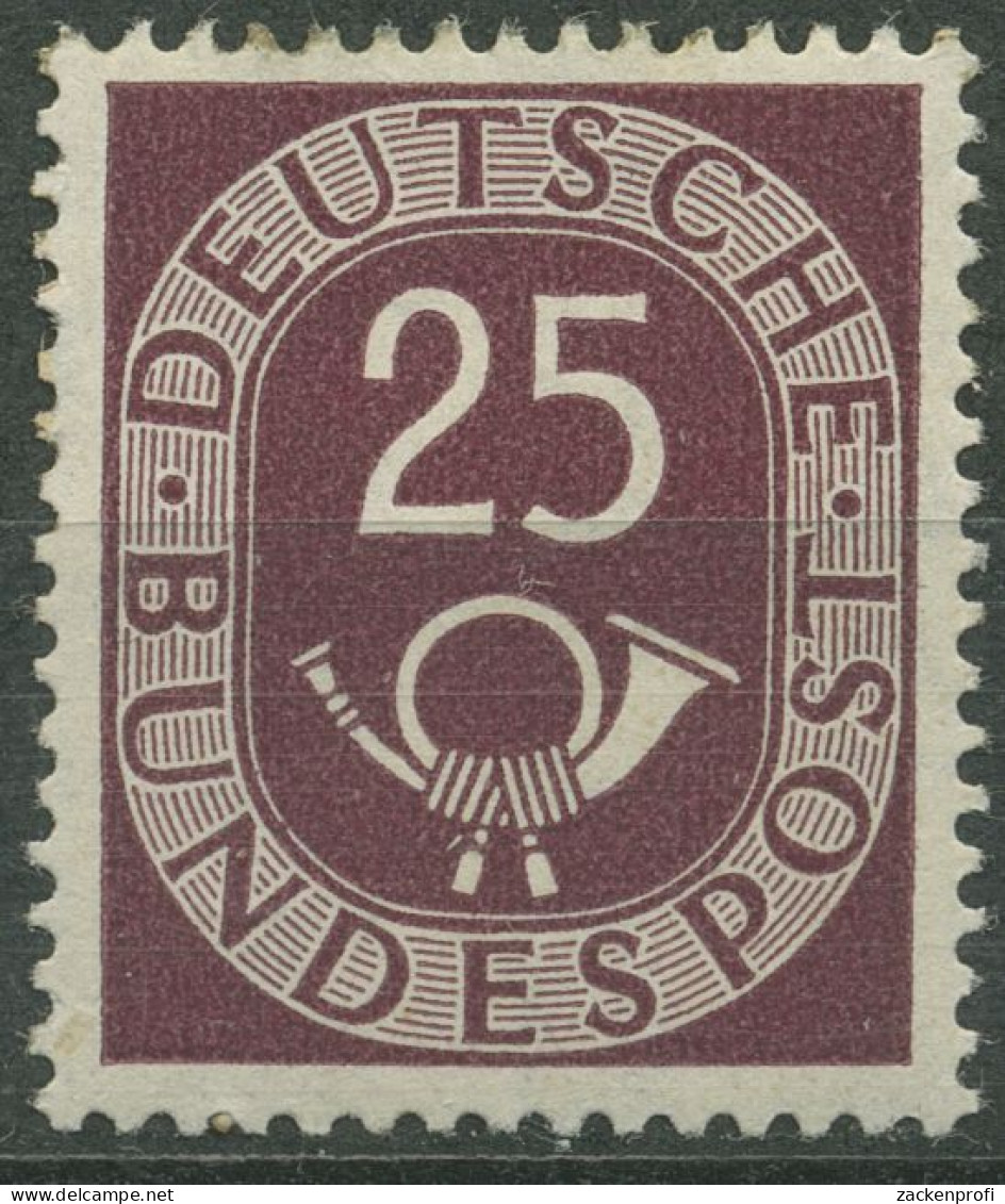 Bund 1951 Freimarke Posthorn 131 Mit Falz (R81051) - Unused Stamps