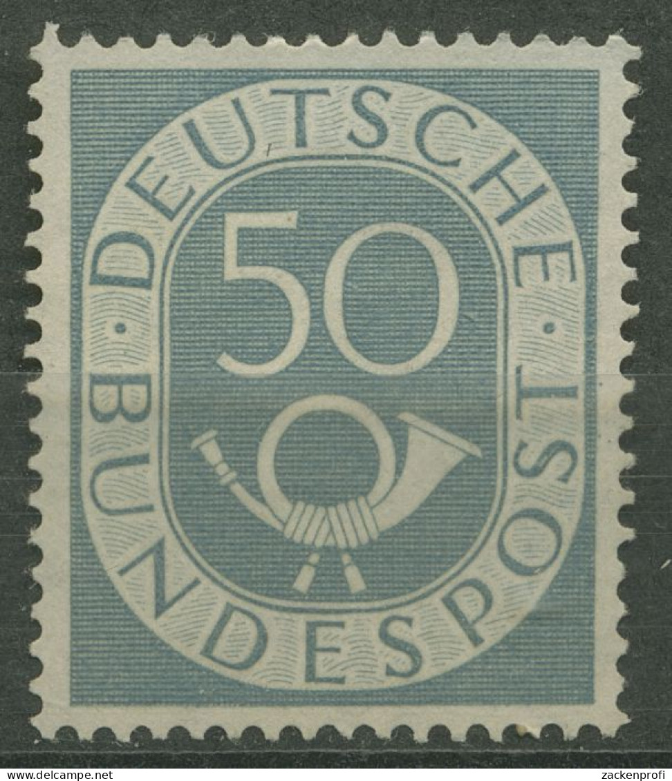 Bund 1951 Freimarke Posthorn 134 Ungebraucht Ohne Gummierung, (R81045) - Nuovi