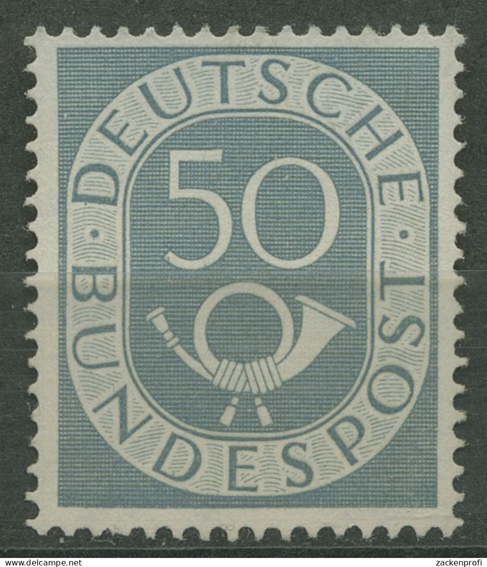 Bund 1951 Freimarke Posthorn 134 Mit Neugummierung (R81044) - Nuovi