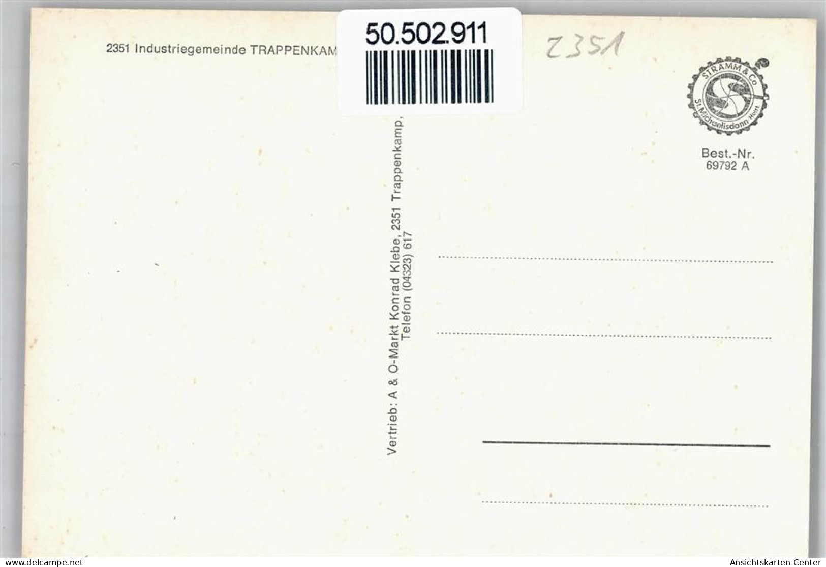 50502911 - Trappenkamp - Sonstige & Ohne Zuordnung