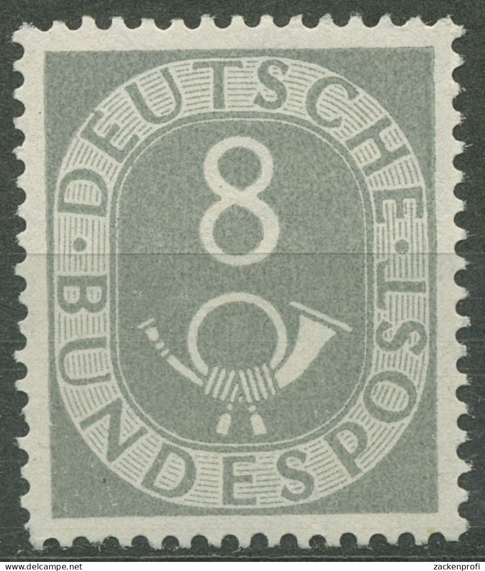 Bund 1951 Freimarke Posthorn 127 Postfrisch, Zahnfehler (R81053) - Neufs
