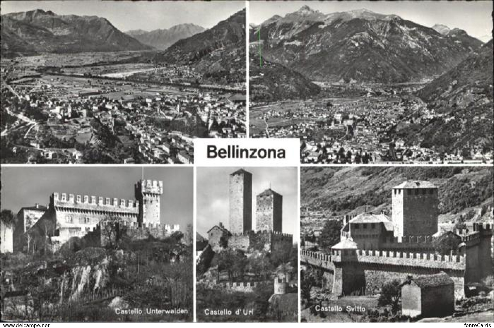 11017712 Bellinzona Castello Unterwalden Castello D Uri Castello Svitto Bellinzo - Other & Unclassified