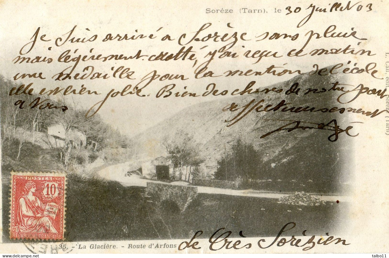 81 - Sorèze - La Glacière - Route D'Arfons - Altri & Non Classificati