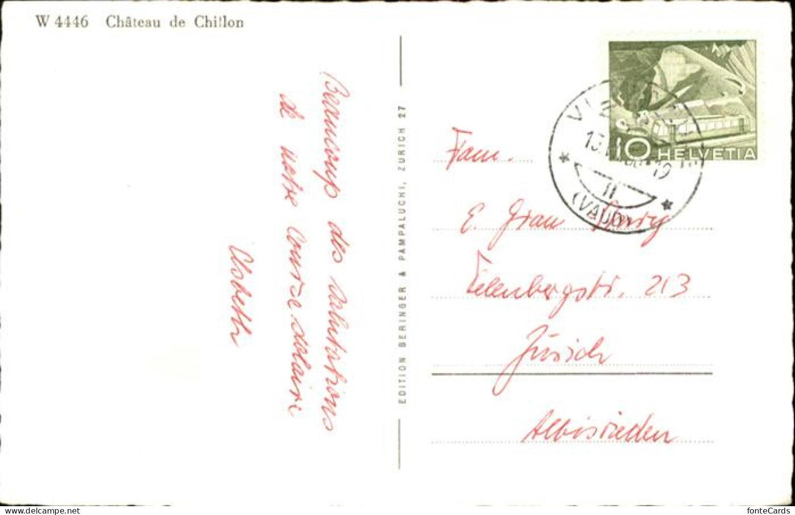 11017648 Chateau Chillon  Montreux - Other & Unclassified