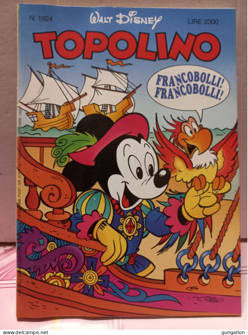 Topolino (Mondadori 1992) N. 1924 - Disney